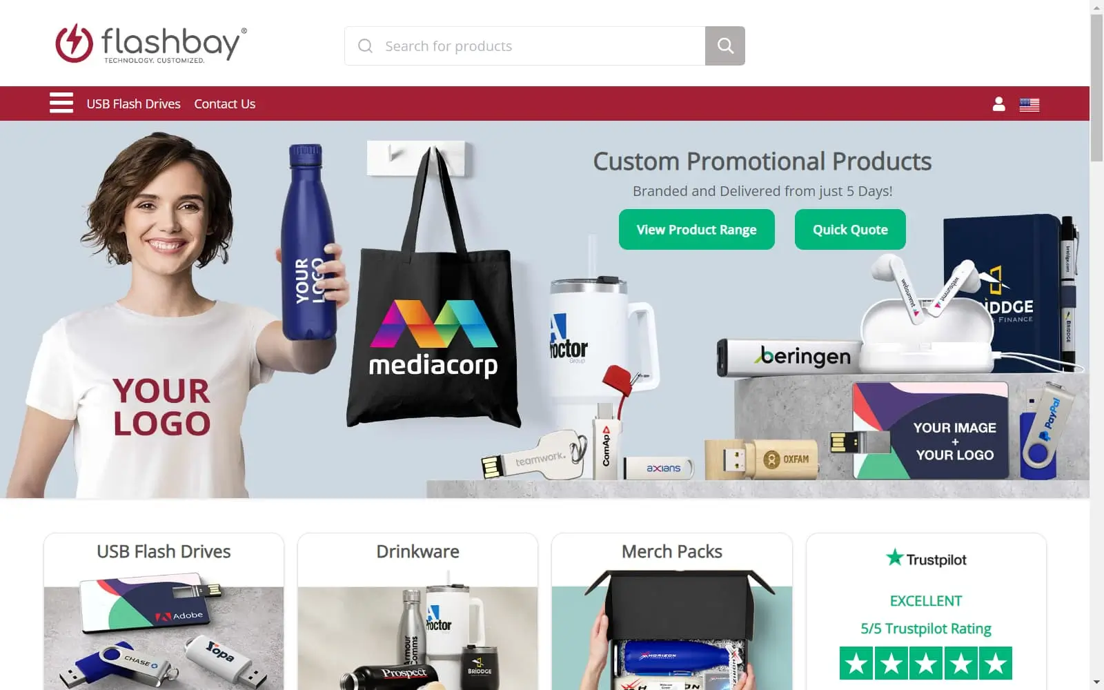 Flashbay：全球领先的定制USB闪存驱动器供应商